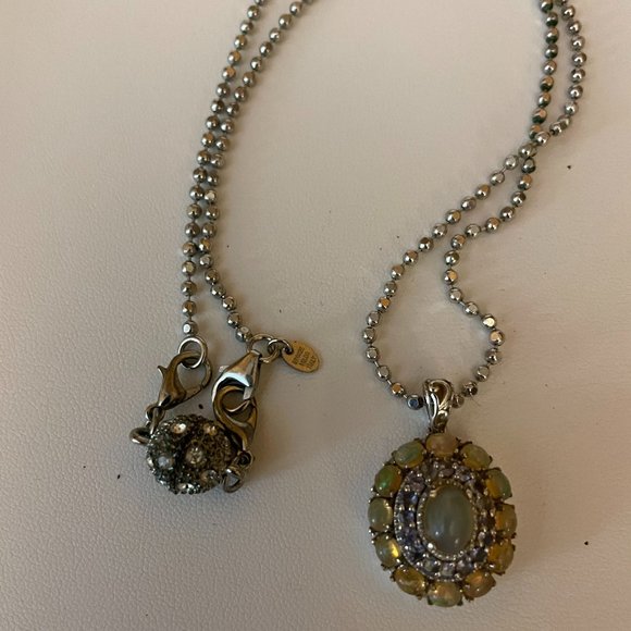 Bronze Milor Italy Cluster Pendant on 18" Chain - Picture 2 of 3